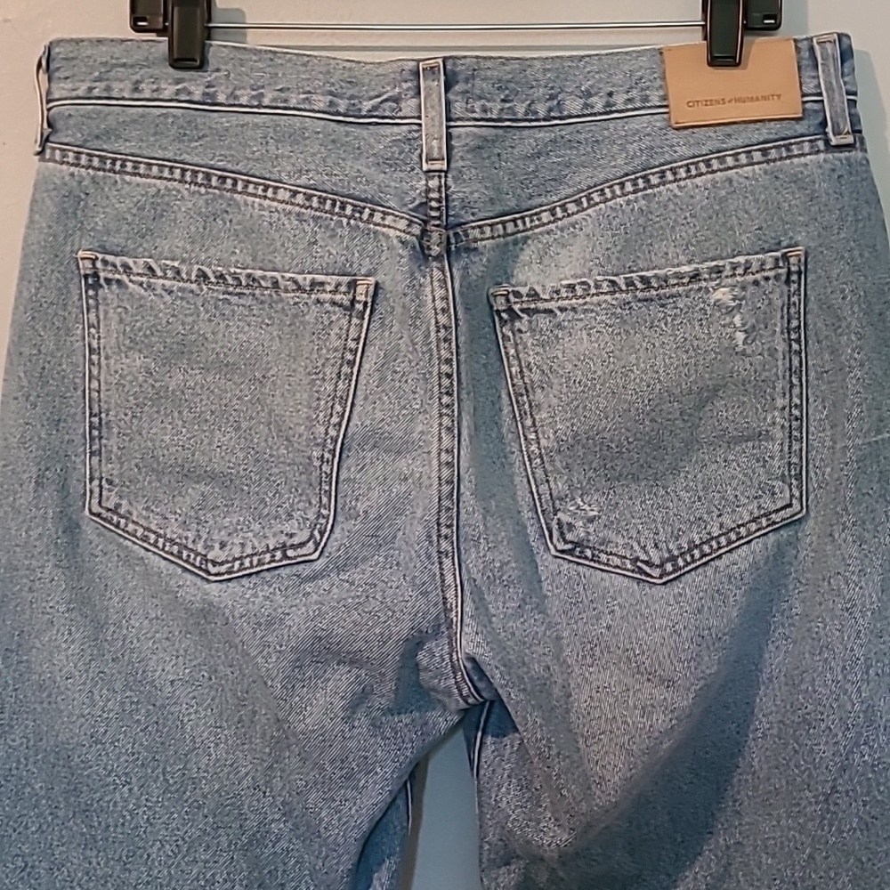 Citizens Of Humanity Premium Vintage Emery Crop Daydream Light Wash Jeans Sz 29 - Picture 7 of 16